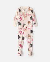 Pijama enteriza con pies Christmas Icon (bebé)