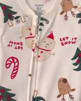 Pijama enteriza con pies Christmas Icon (bebé)