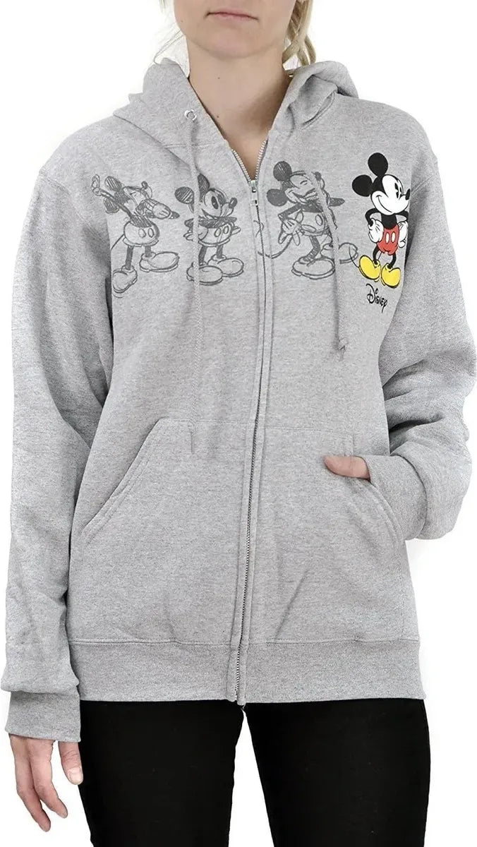 Buzo con cremallera Santa Mickey