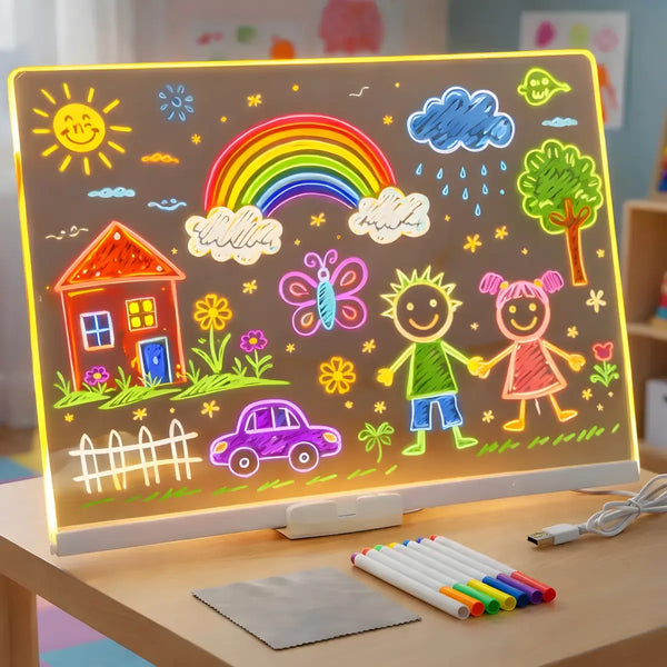 Tablero de dibujo LED