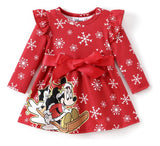 Vestido navideño Mickey Icon para niña