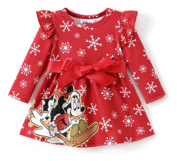 Vestido navideño Mickey Icon para niña